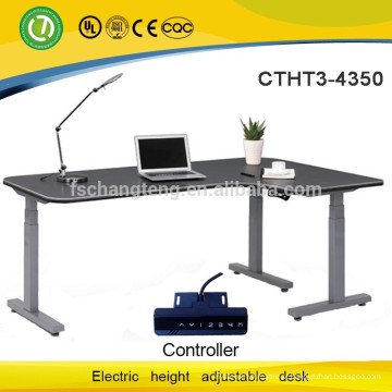 Sente-se e fique de pé Quadro de mesa de computador por motor linear automático